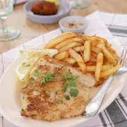 Kingklip with Rice & Chips - Parreirinha Rapido Illovo