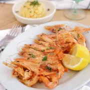 12 Prawns with Rice & Chips - Parreirinha Rapido Illovo